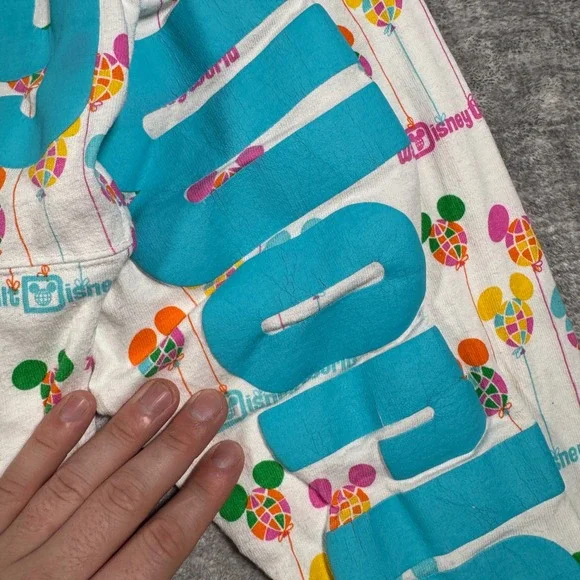 Disney Shirt Mens Small White Vault Collection 50th Anniversary Spirit Jersey - Picture 10 of 14